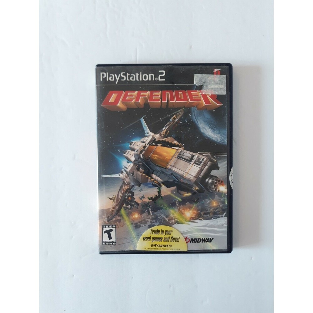 DEFENDER - Sony Playstation 2 Game, PS2 Preowned